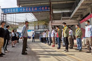 廣東大型鈑金加工廠家，每周一早會雷打不動【恒宇泰金屬】