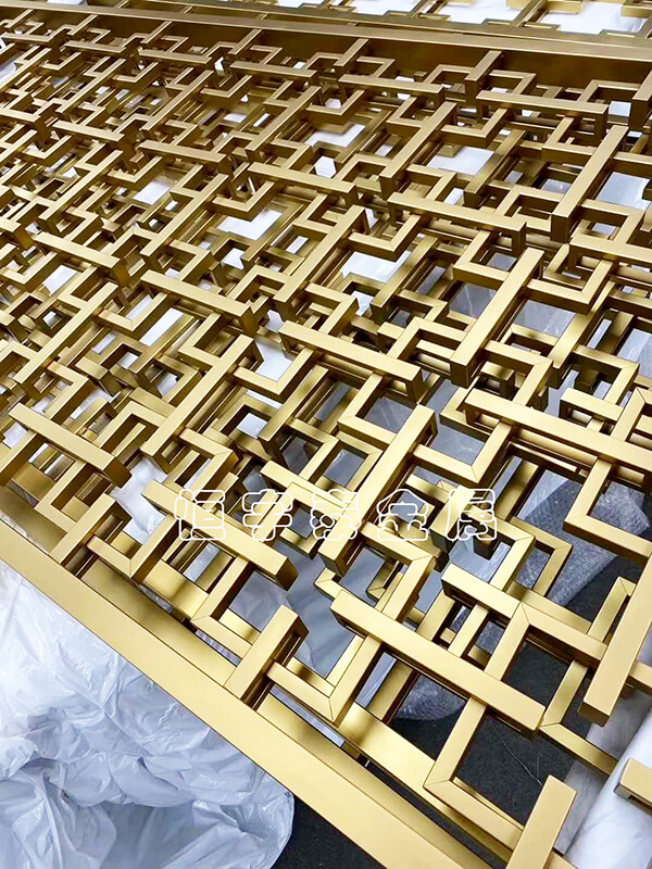 為你介紹電鍍的不銹鋼屏風